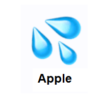 Sweat Droplets on Apple iOS