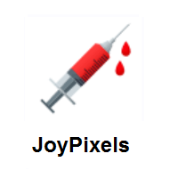 Syringe on JoyPixels