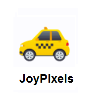 Taxi on JoyPixels
