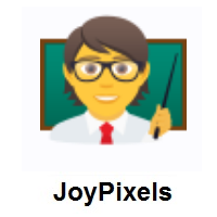 Teacher on JoyPixels