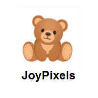 Teddy Bear on JoyPixels