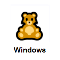 Teddy Bear on Microsoft Windows