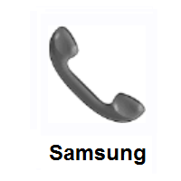 Handset: Telephone Receiver on Samsung