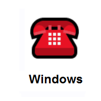 Telephone on Microsoft Windows
