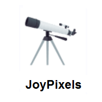 Telescope on JoyPixels