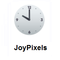 Ten O’clock on JoyPixels