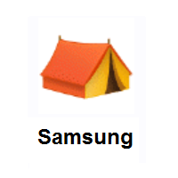 Tent on Samsung