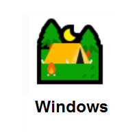 Tent on Microsoft Windows