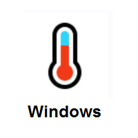 Thermometer on Microsoft Windows
