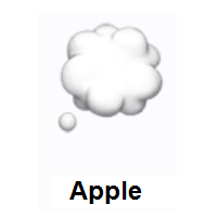 Thought Balloon on Apple iOS