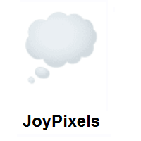 Thought Balloon on JoyPixels