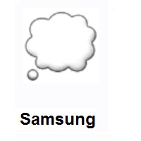 Thought Balloon on Samsung