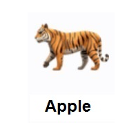 Tiger on Apple iOS
