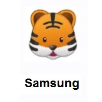 Tiger Face on Samsung