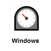Timer Clock on Microsoft Windows