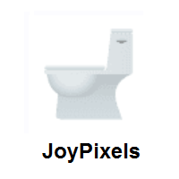Toilet on JoyPixels