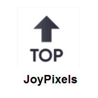 TOP Arrow on JoyPixels