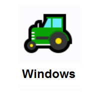 Tractor on Microsoft Windows