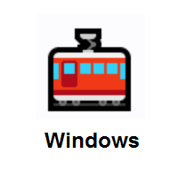 Tram Car on Microsoft Windows