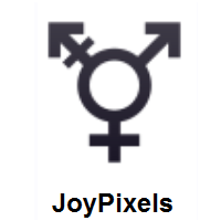 Transgender Symbol on JoyPixels
