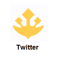 Trident Emblem on Twitter Twemoji