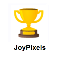Trophy on JoyPixels