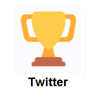Trophy on Twitter Twemoji