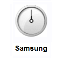 Twelve O’clock on Samsung