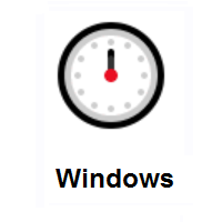 Twelve O’clock on Microsoft Windows