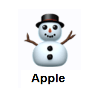 Unemployed Snowman on Apple iOS