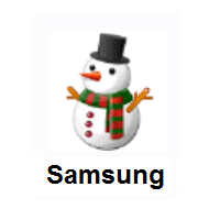 Unemployed Snowman on Samsung