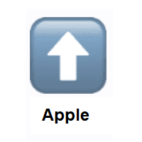 Up Arrow on Apple iOS