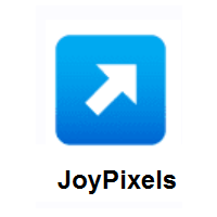 Up-Right Arrow on JoyPixels