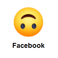Upside-Down Face on Facebook