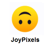 Upside-Down Face on JoyPixels