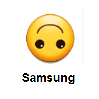 Upside-Down Face on Samsung