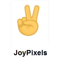 Victory Hand on JoyPixels