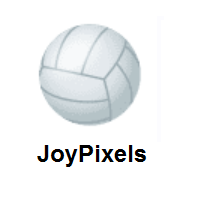 Volleyball on JoyPixels