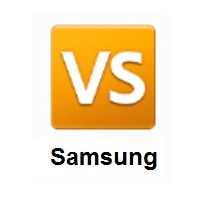 VS Button on Samsung