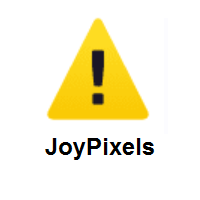 Warning on JoyPixels
