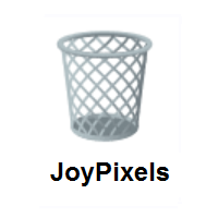Wastebasket on JoyPixels