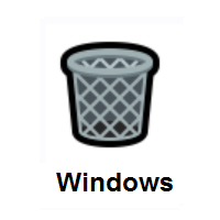 Wastebasket on Microsoft Windows