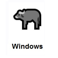 Water Buffalo on Microsoft Windows