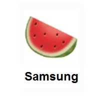 Watermelon on Samsung