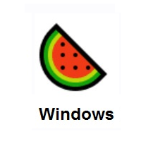 Watermelon on Microsoft Windows