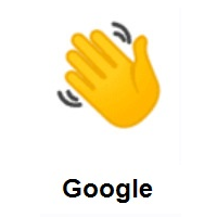 Waving Hand on Google Android