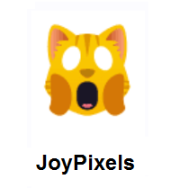 Weary Cat Face on JoyPixels