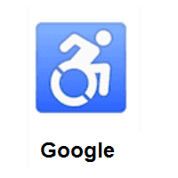 Wheelchair Symbol on Google Android