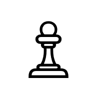 White Chess Pawn