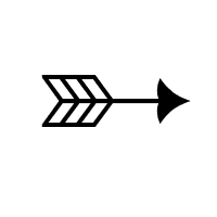 Meaning of White-Feathered Rightwards Arrow Emoji with image